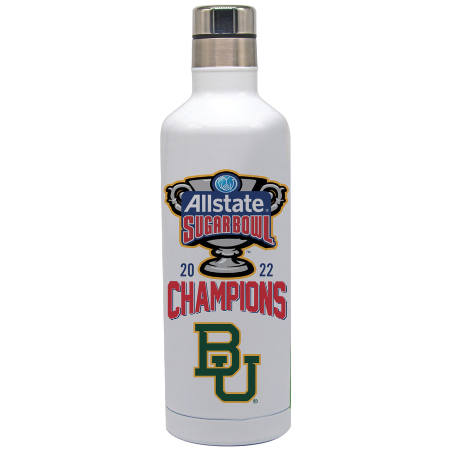 Baylor Bears 2022 Sugar Bowl Champions 16oz. Travel Water Bottle