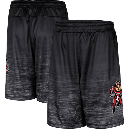 Men's Colosseum Black Ohio State Buckeyes Broski Shorts