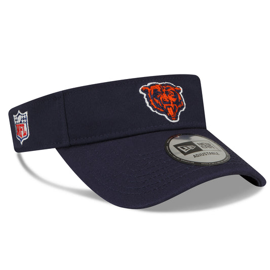 Men's New Era Navy Chicago Bears 2022 Sideline Adjustable Visor