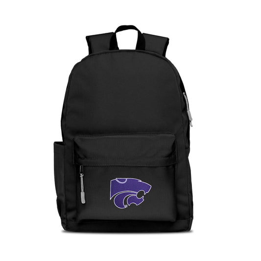Black Kansas State Wildcats Campus Laptop Backpack