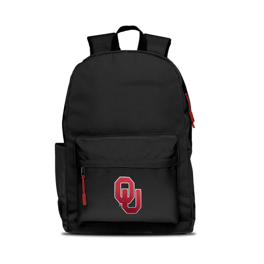 Black Oklahoma Sooners Campus Laptop Backpack