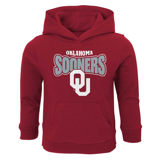 Toddler Crimson Oklahoma Sooners Draft Pick Pullover Hoodie