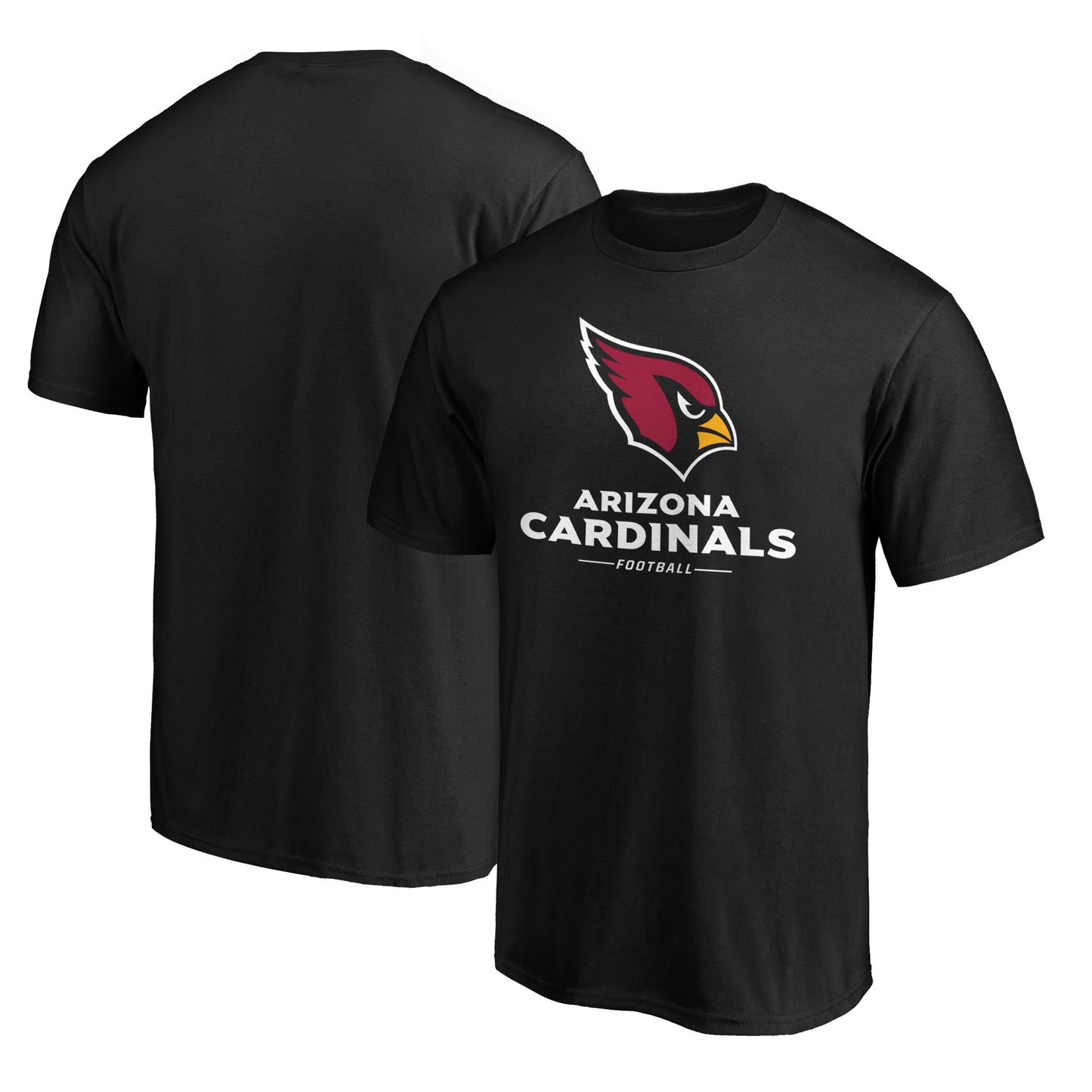 Men's Black Arizona Cardinals Team Lockup T-Shirt