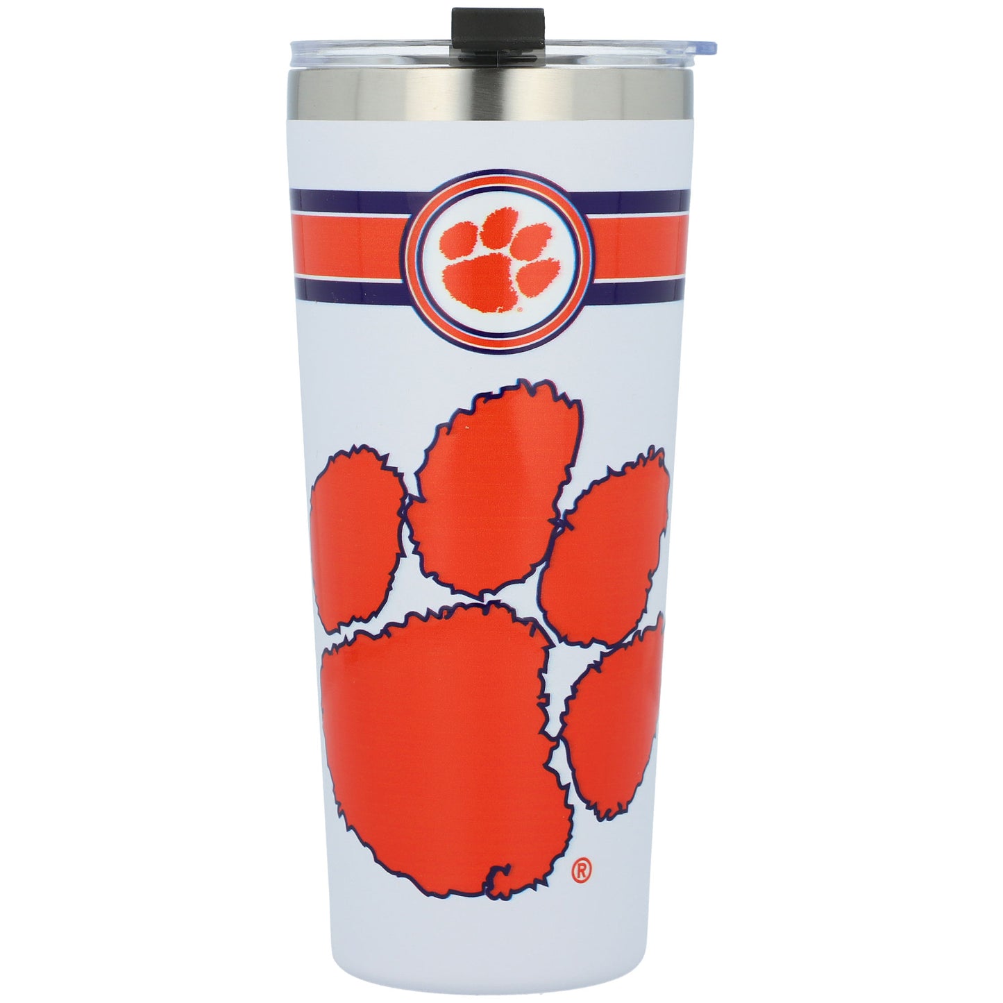 Clemson Tigers 24oz. Classic Stainless Steel Tumbler