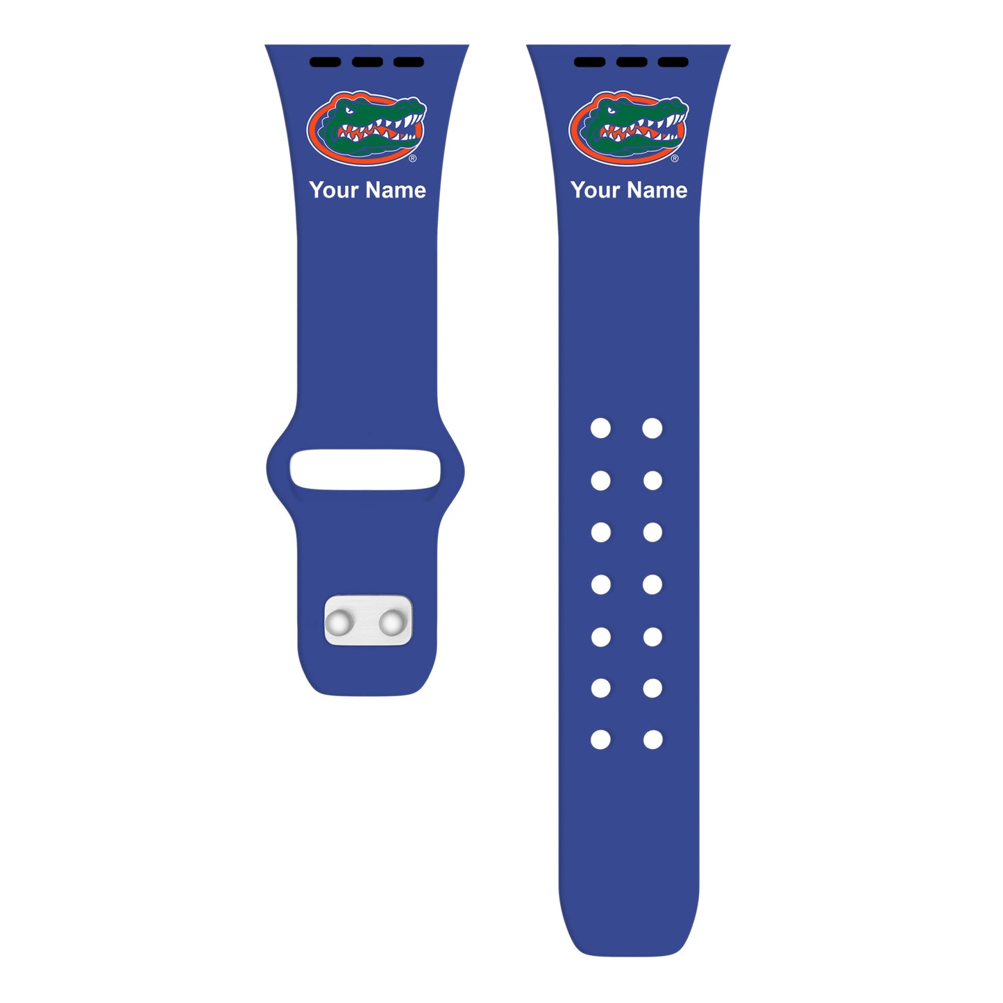 Florida Gators Personalized Silicone Apple Watch Band