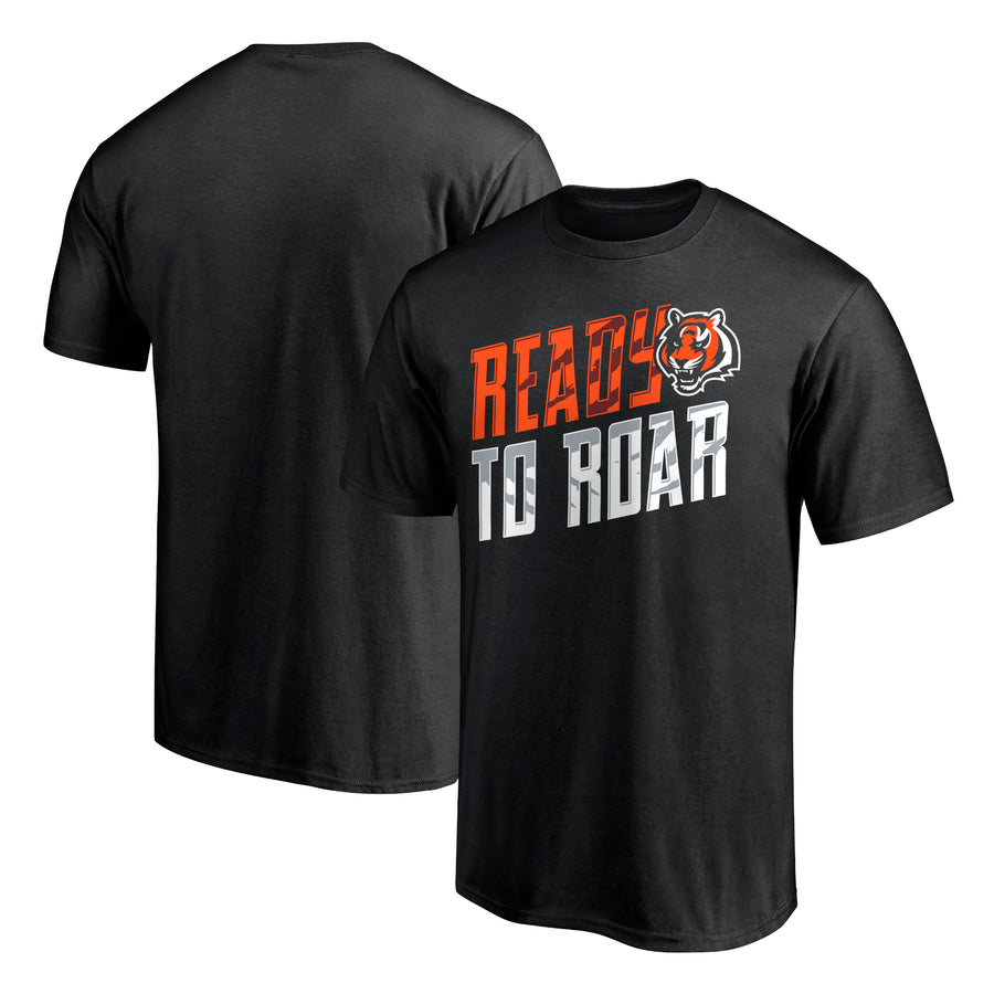 Men's Black Cincinnati Bengals Roar Rise T-Shirt