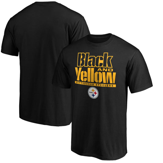 Men's Black Pittsburgh Steelers Hometown Collection T-Shirt