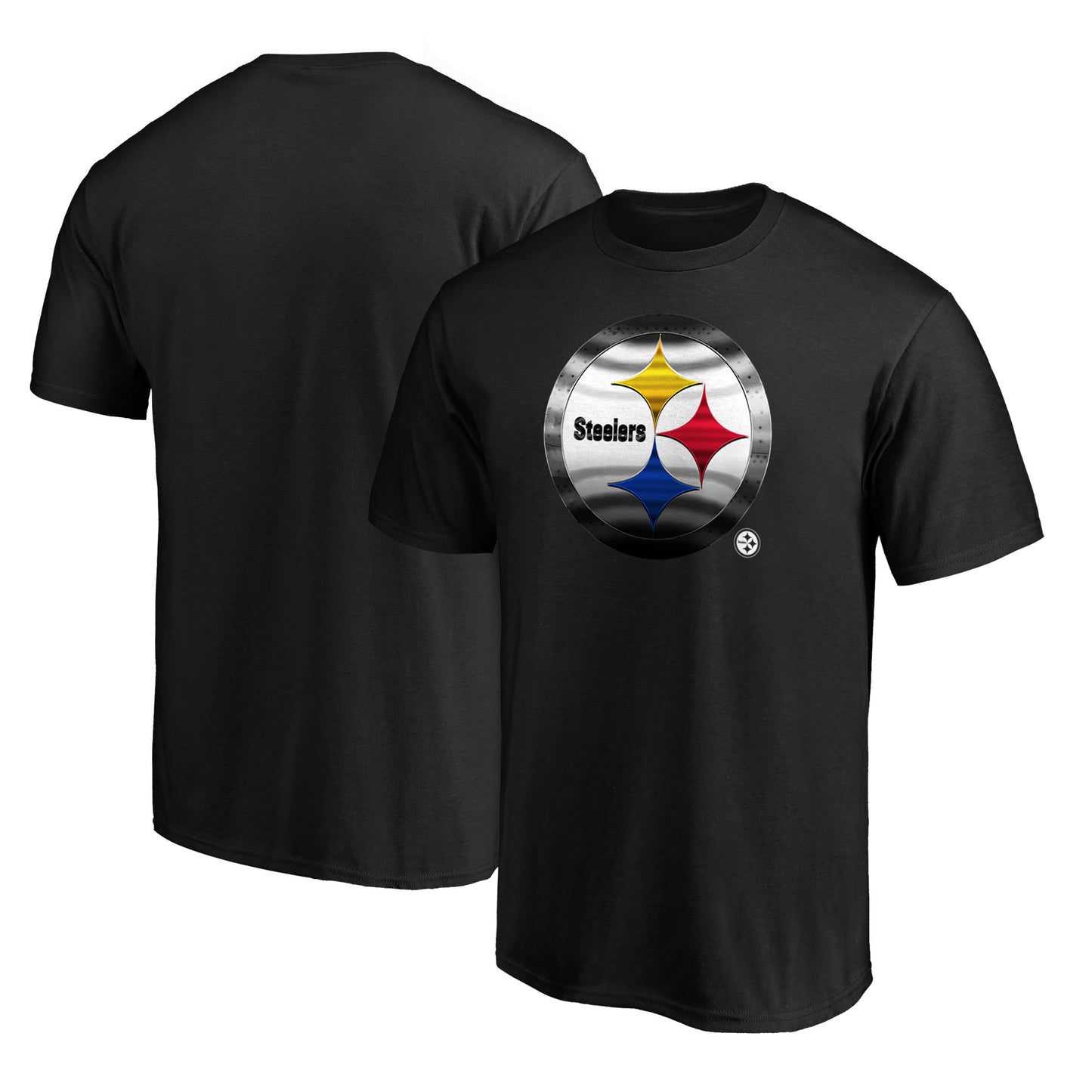 Men's Black Pittsburgh Steelers Midnight Mascot T-Shirt