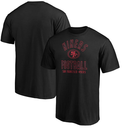 Men's Black San Francisco 49ers Nickname Arc T-Shirt