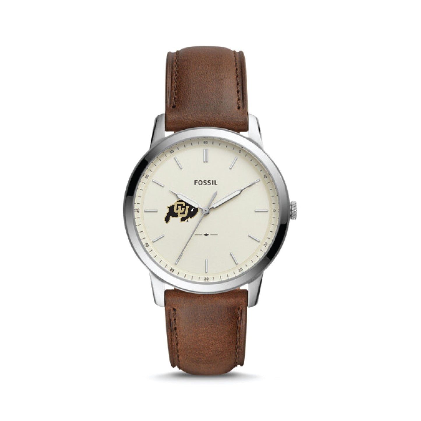 Fossil Colorado Buffaloes The Minimalist Leather Watch