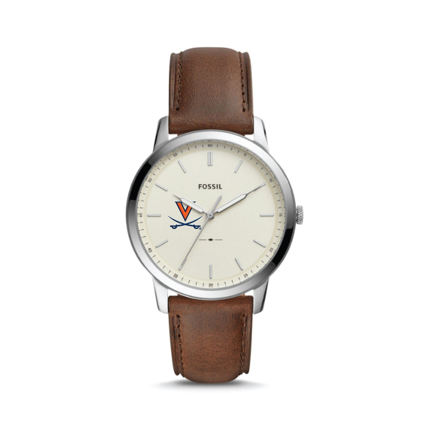 Fossil Virginia Cavaliers The Minimalist Leather Watch