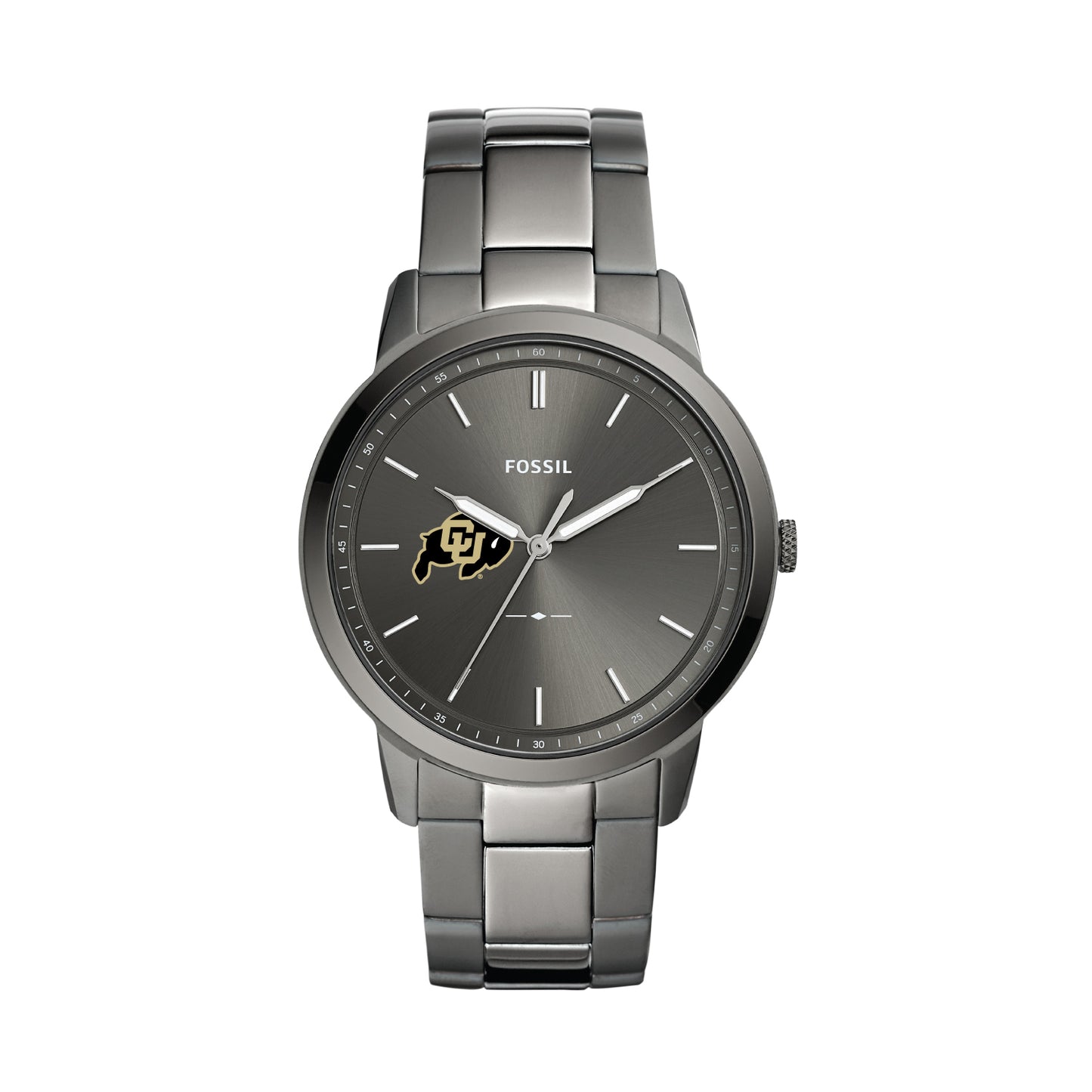 Fossil Colorado Buffaloes The Minimalist Three-Hand Smoke Watch