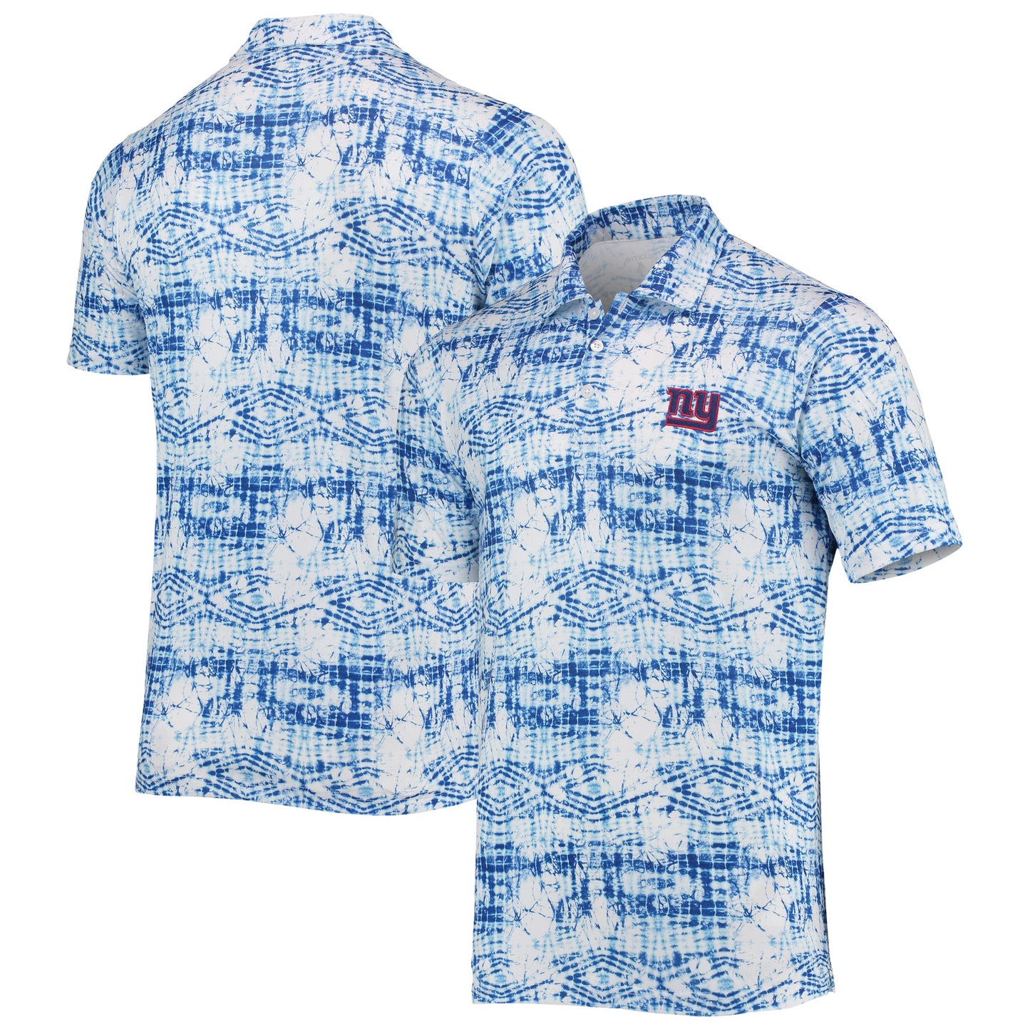 Men's Antigua Royal New York Giants Vivid Polo