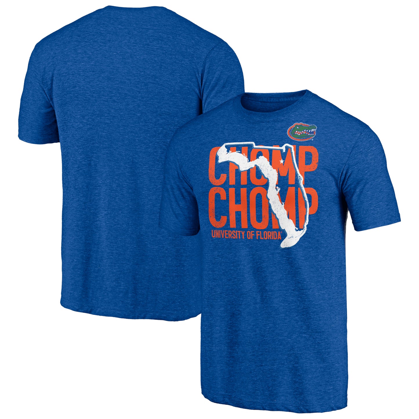 Men's Royal Florida Gators Favorite Spot Tri-Blend T-Shirt