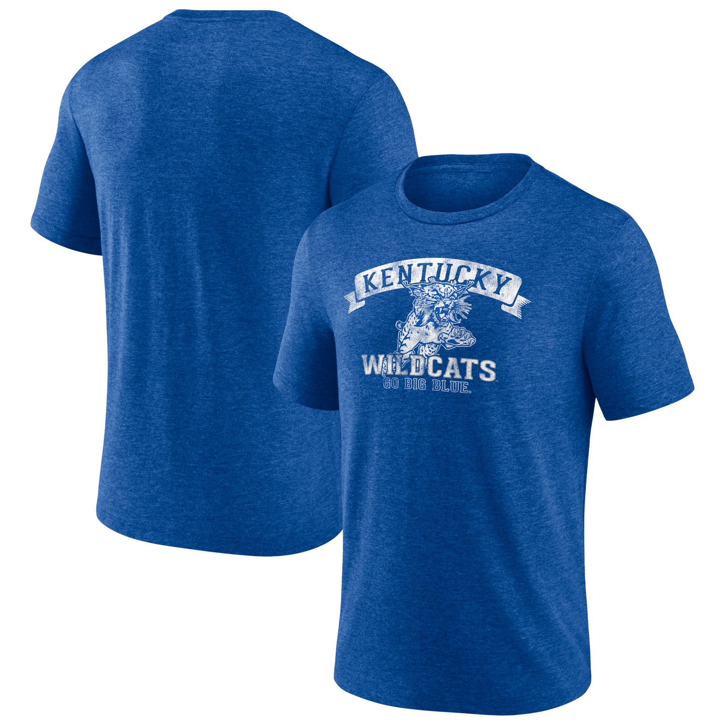 Men's Royal Kentucky Wildcats Favorite Spot Tri-Blend T-Shirt