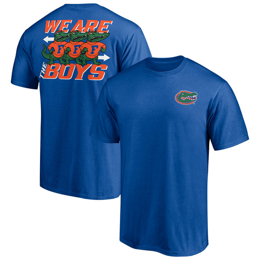 Men's Royal Florida Gators Student Section T-Shirt