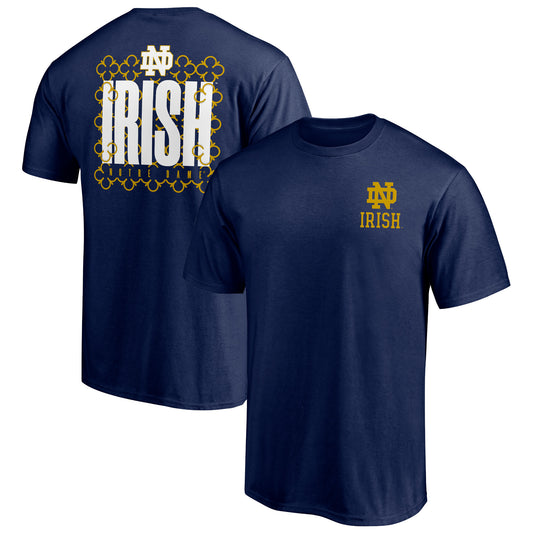 Men's Navy Notre Dame Fighting Irish Student Section T-Shirt