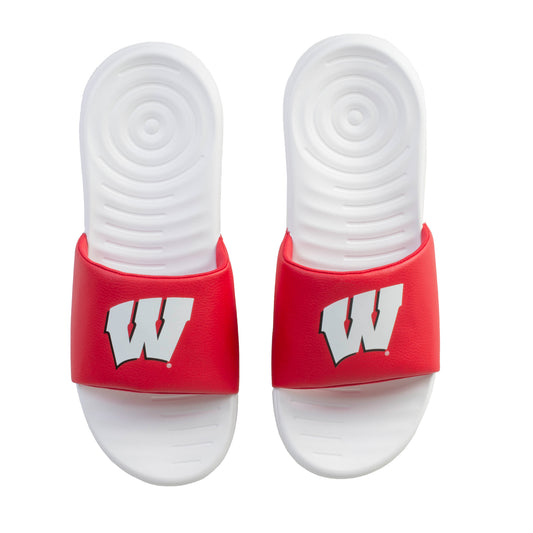 Men's Under Armour Wisconsin Badgers Ansa Slide Sandals