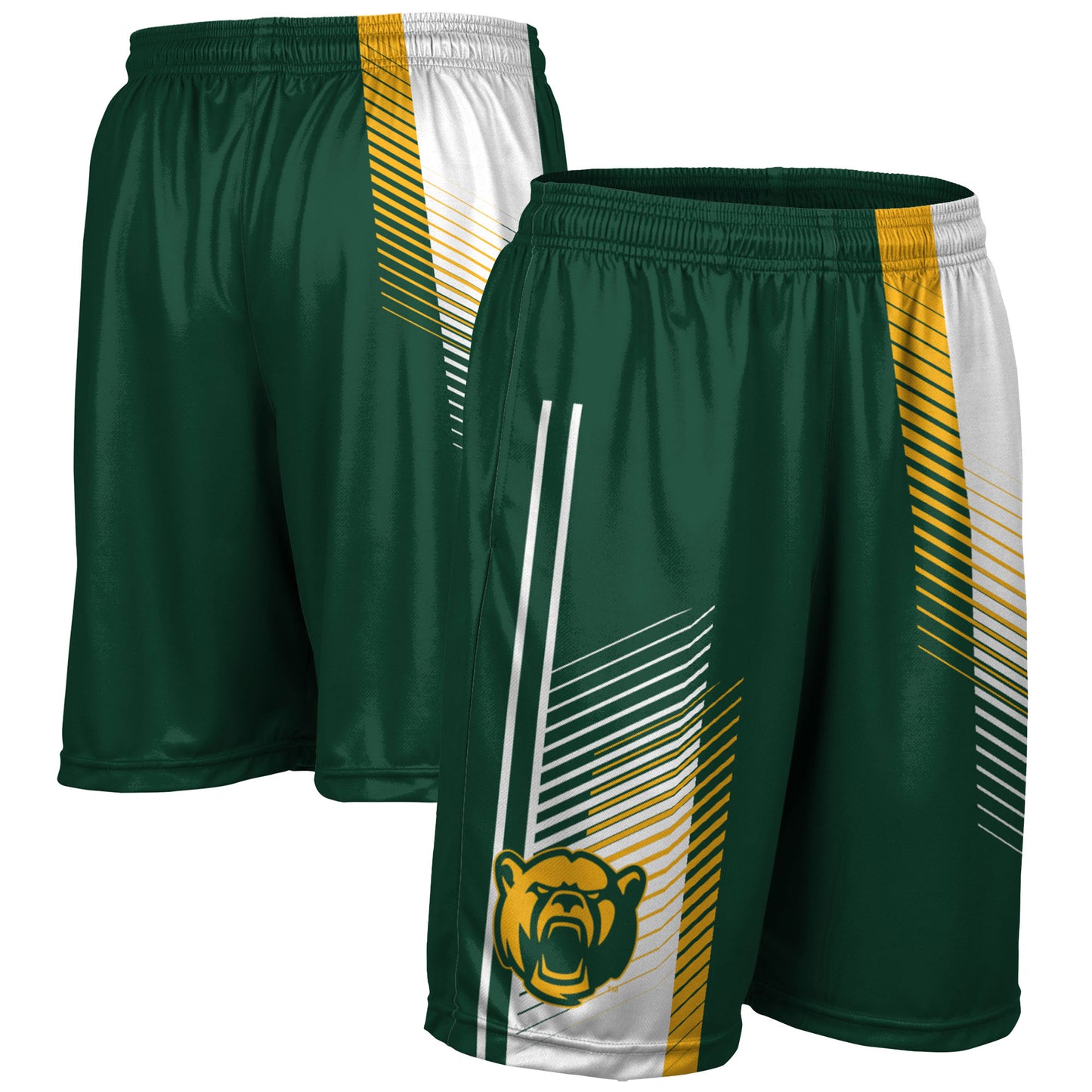 Men's Green Baylor Bears Pocketed Shorts