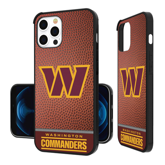 Washington Commanders iPhone Bump Case with Football Design