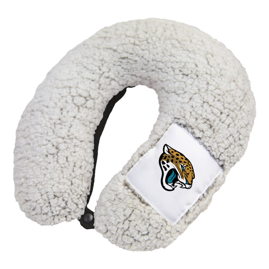 Jacksonville Jaguars Frosty Sherpa Neck Pillow