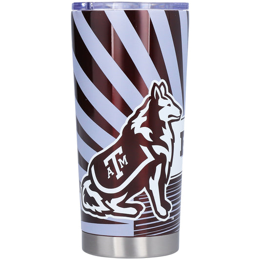 Texas A&M Aggies 20oz. Stainless Steel Mascot Tumbler