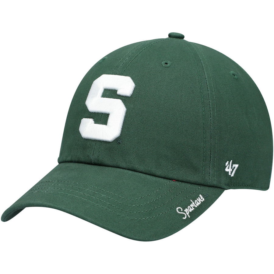 Women's '47 Green Michigan State Spartans Team Miata Clean Up Adjustable Hat