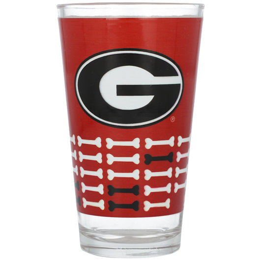 Georgia Bulldogs 16oz. Heritage Pint Glass