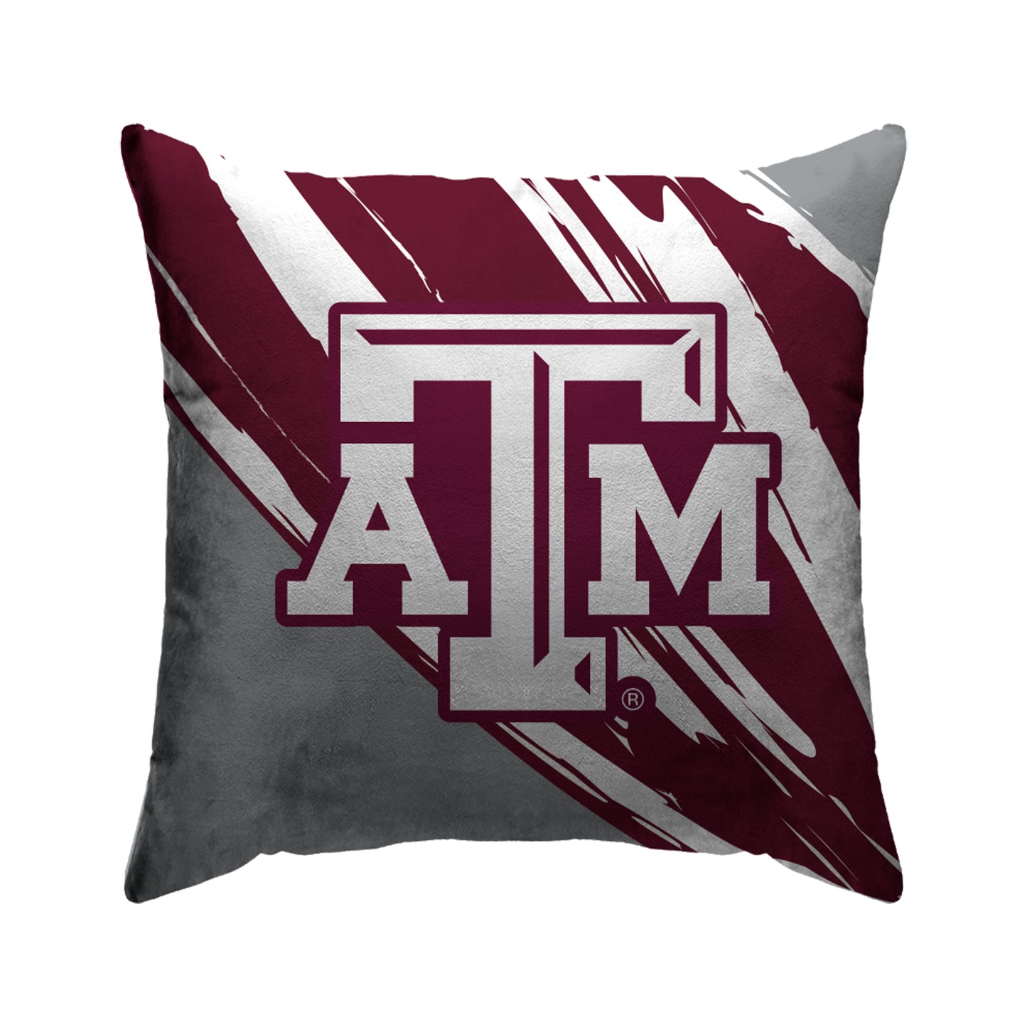 Texas A&M Aggies 18'' x 18'' Retro Jazz Poly Span Décor Pillow