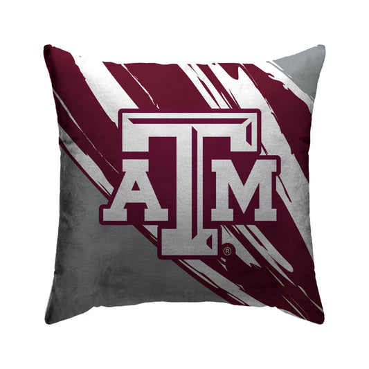 Texas A&M Aggies 18'' x 18'' Retro Jazz Poly Span Décor Pillow