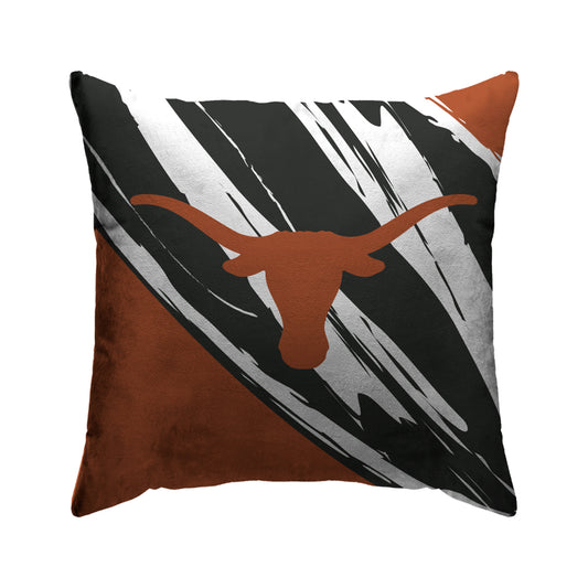 Texas Longhorns 18'' x 18'' Retro Jazz Poly Span Décor Pillow