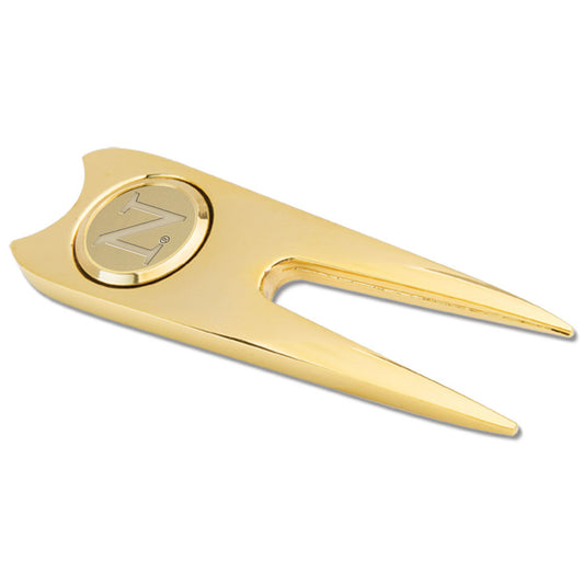 Gold Northwestern Wildcats Golf Divot Repair Tool