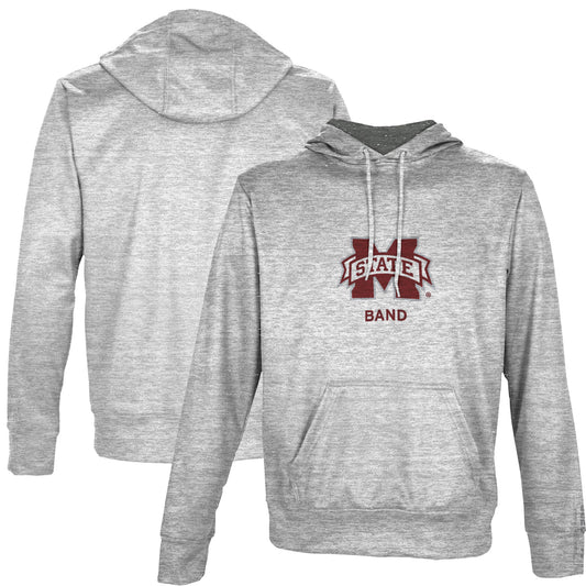 Men's ProSphere Gray Mississippi State Bulldogs Band Name Drop Pullover Hoodie