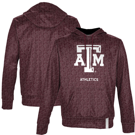 Men's ProSphere Maroon Texas A&M Aggies Athletics Name Drop Pullover Hoodie