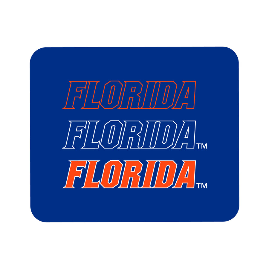 Royal Florida Gators Wordmark Logo Mouse Pad