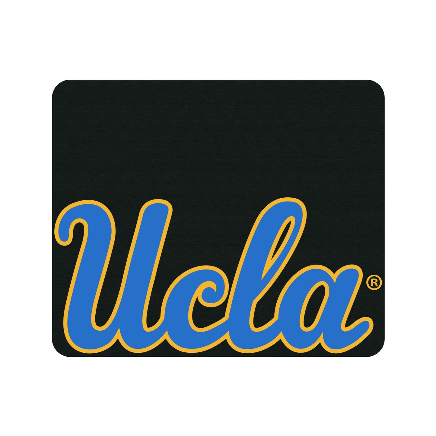 Black UCLA Bruins Oversized Logo Mouse Pad