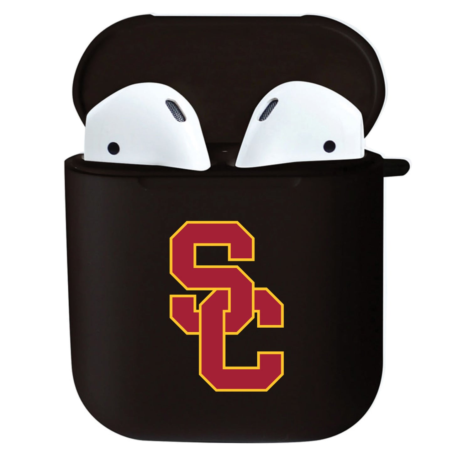 Black USC Trojans Airpods Case