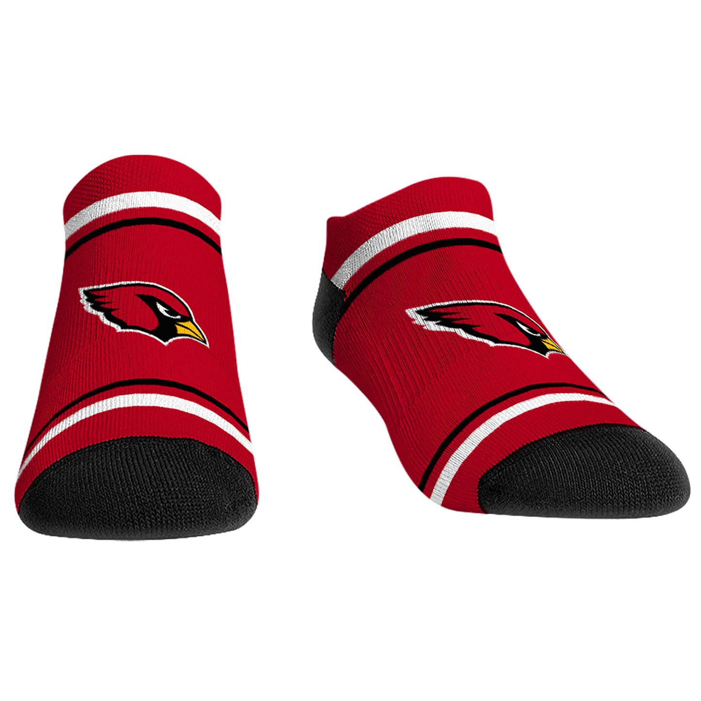 Rock Em Socks Arizona Cardinals Logo Lines Ankle Socks