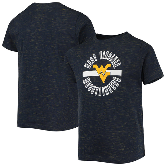 Youth Navy West Virginia Mountaineers Team T-Shirt