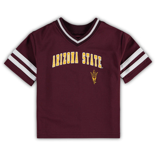 Toddler Maroon Arizona State Sun Devils V-Neck T-Shirt