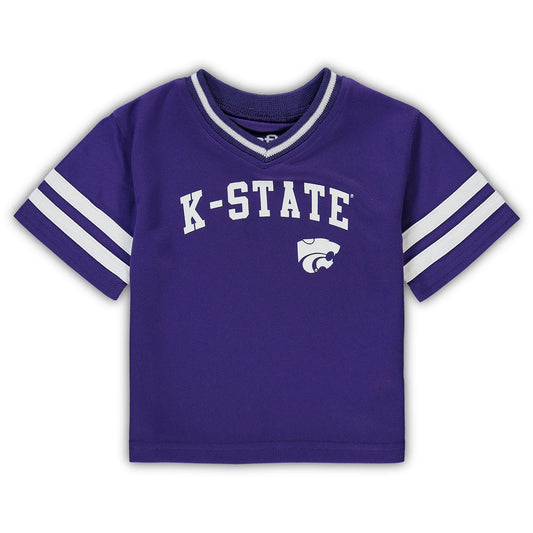 Toddler Purple Kansas State Wildcats V-Neck T-Shirt