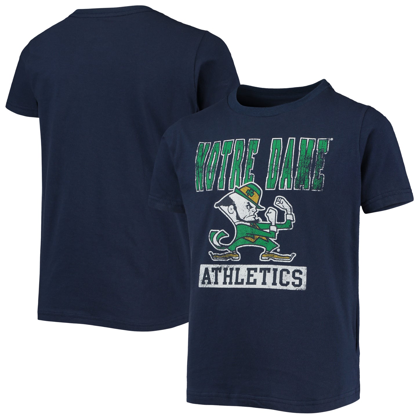 Youth Navy Notre Dame Fighting Irish Vintage T-Shirt