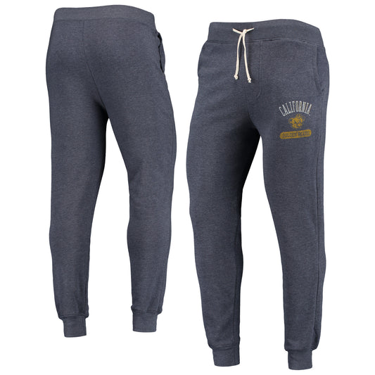 Men's Alternative Apparel Navy Cal Bears Dodgeball Tri-Blend Pants