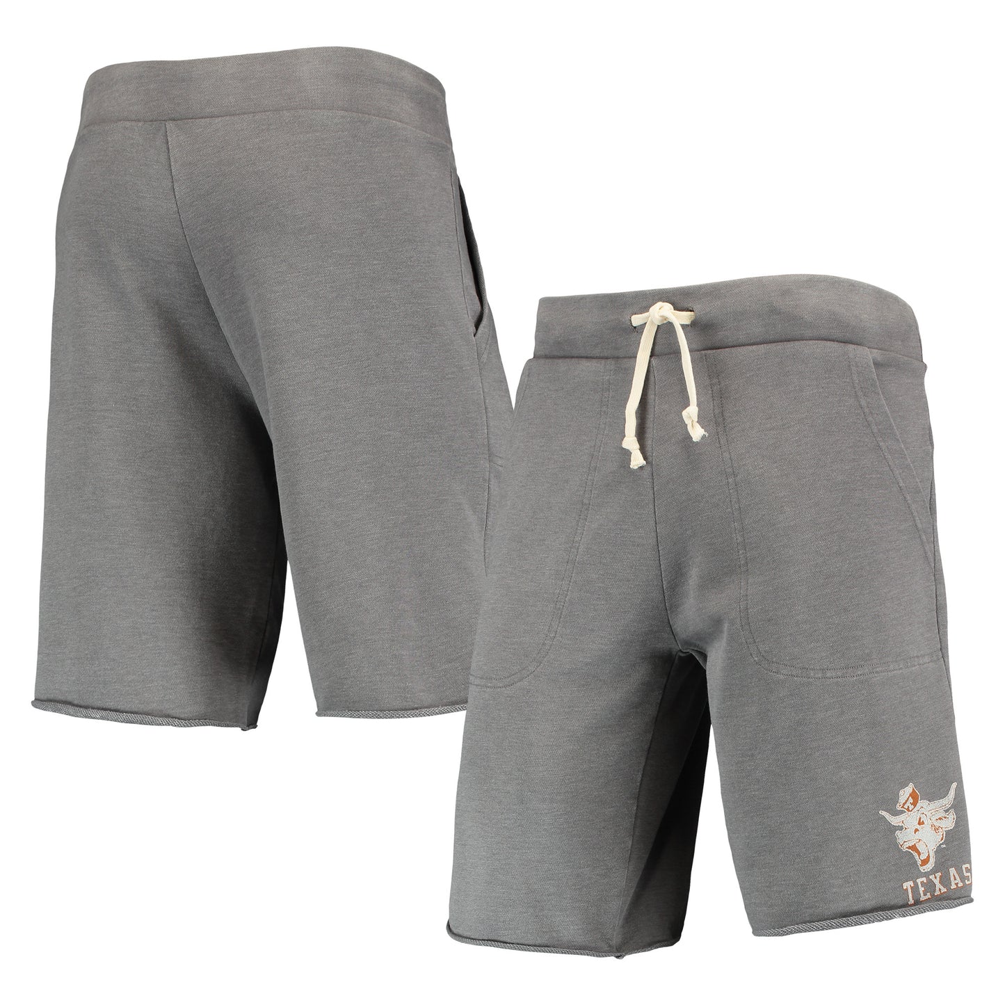 Men's Heathered Gray Alternative Apparel Texas Longhorns Victory Lounge Shorts