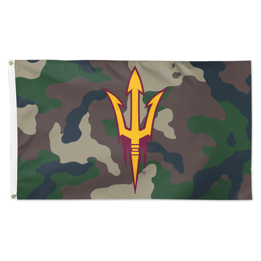 WinCraft Arizona State Sun Devils 3' x 5' Single-Sided Deluxe Camo Flag