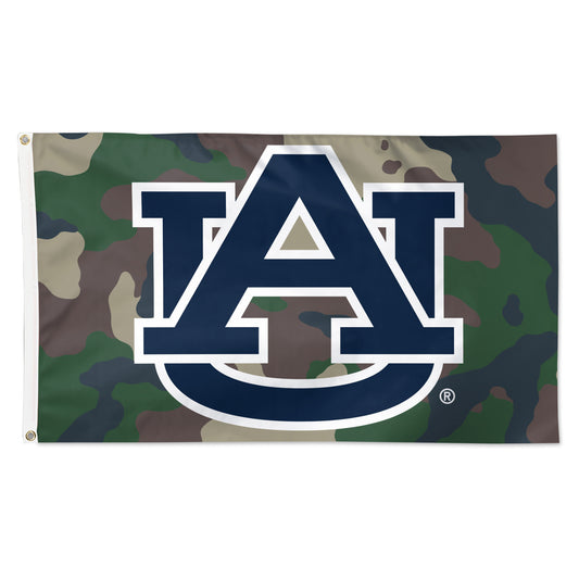 WinCraft Auburn Tigers 3' x 5' Single-Sided Deluxe Camo Flag