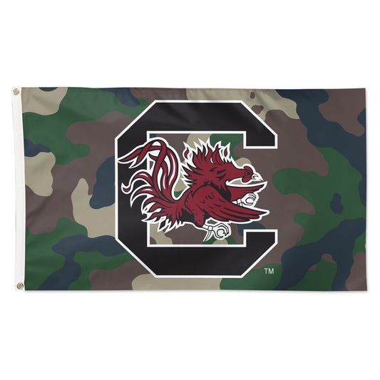 WinCraft South Carolina Gamecocks 3' x 5' Single-Sided Deluxe Camo Flag