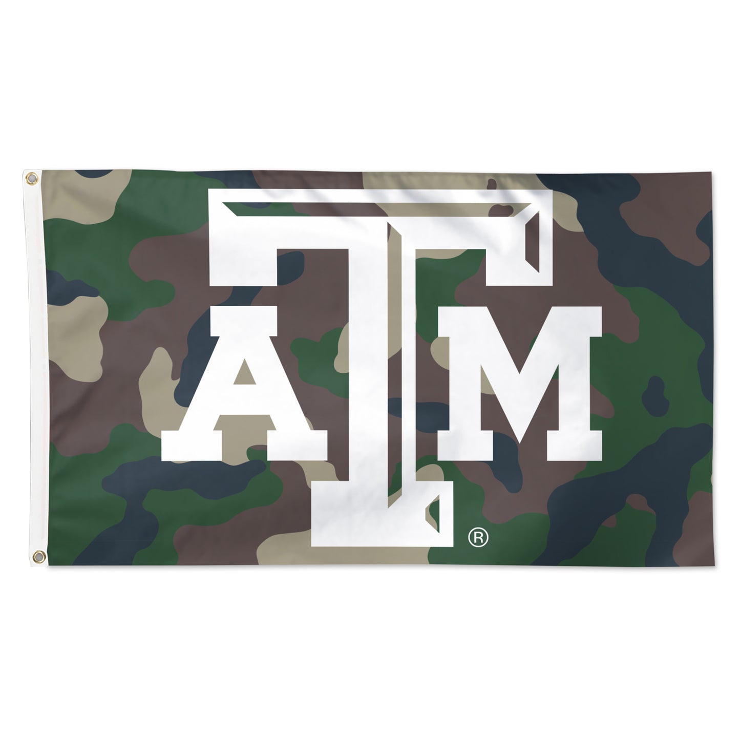 WinCraft Texas A&M Aggies 3' x 5' Single-Sided Deluxe Camo Flag