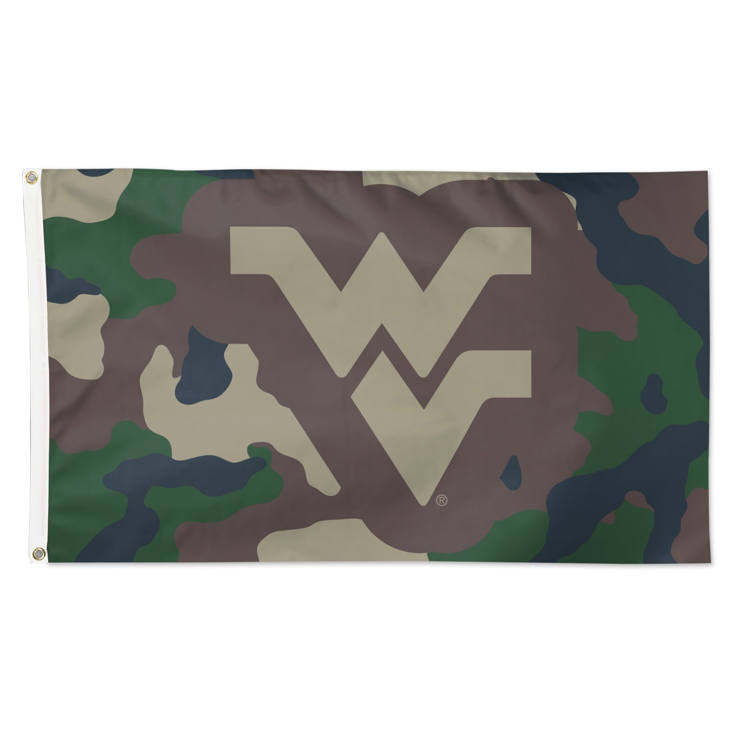 WinCraft West Virginia Mountaineers 3' x 5' Single-Sided Deluxe Camo Flag