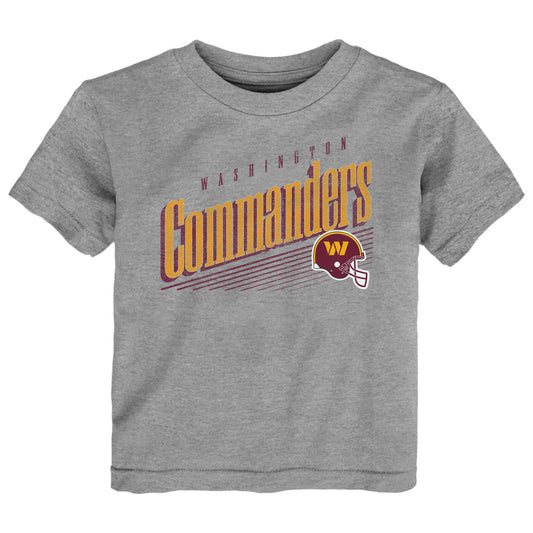 Toddler Heathered Gray Washington Commanders Winning Streak T-Shirt